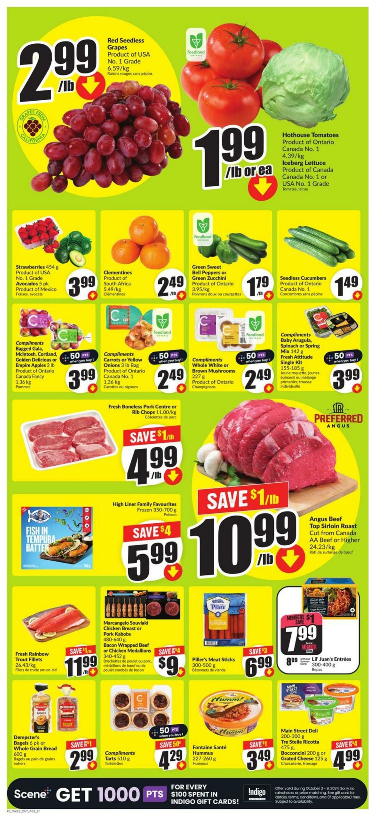 Flyer FreshCo 03.10.2024 - 09.10.2024