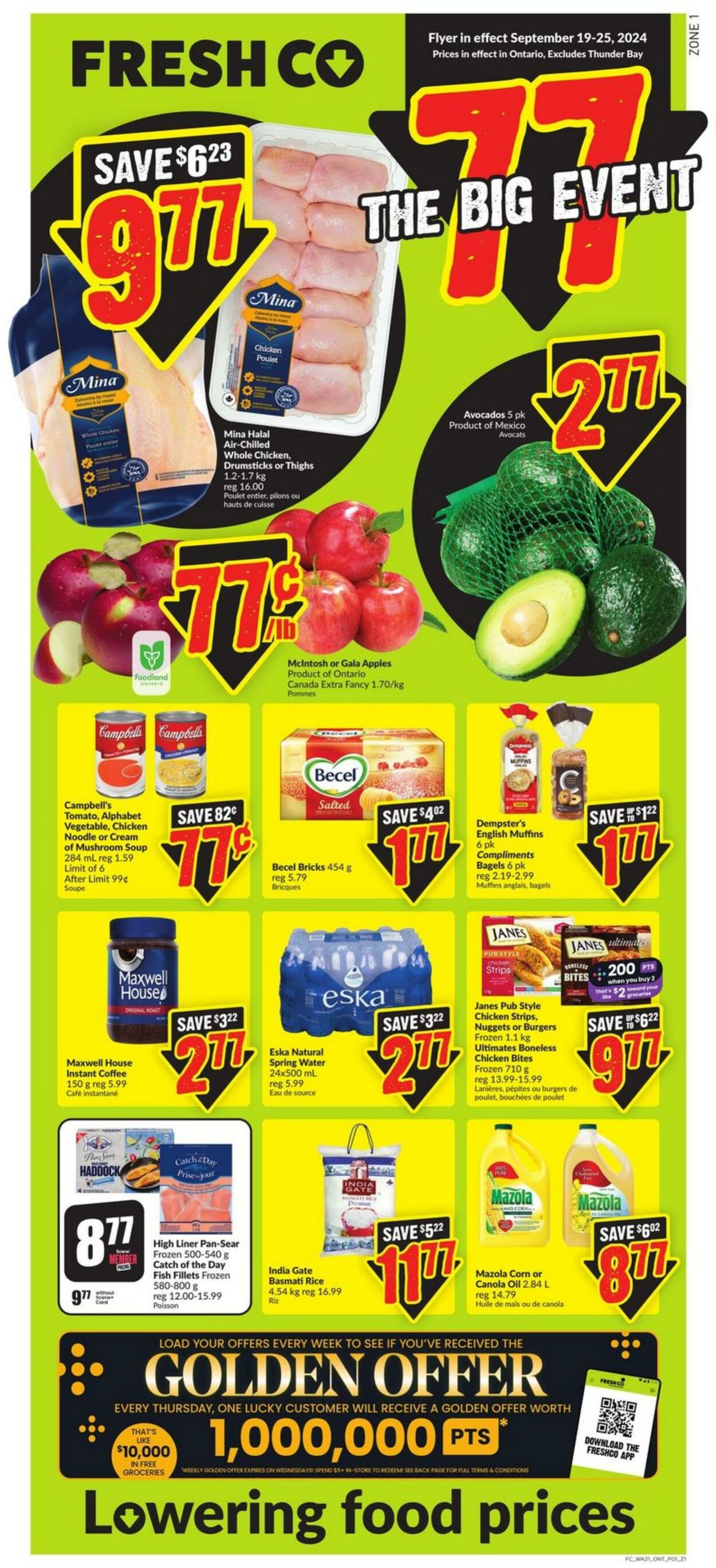 Flyer FreshCo 19.09.2024 - 25.09.2024