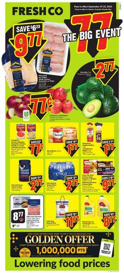 Flyer FreshCo 12.09.2024 - 18.09.2024