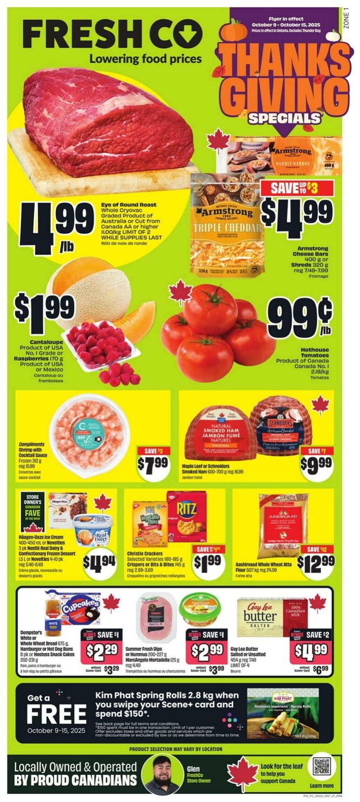 Flyer FreshCo 09.10.2025 - 15.10.2025