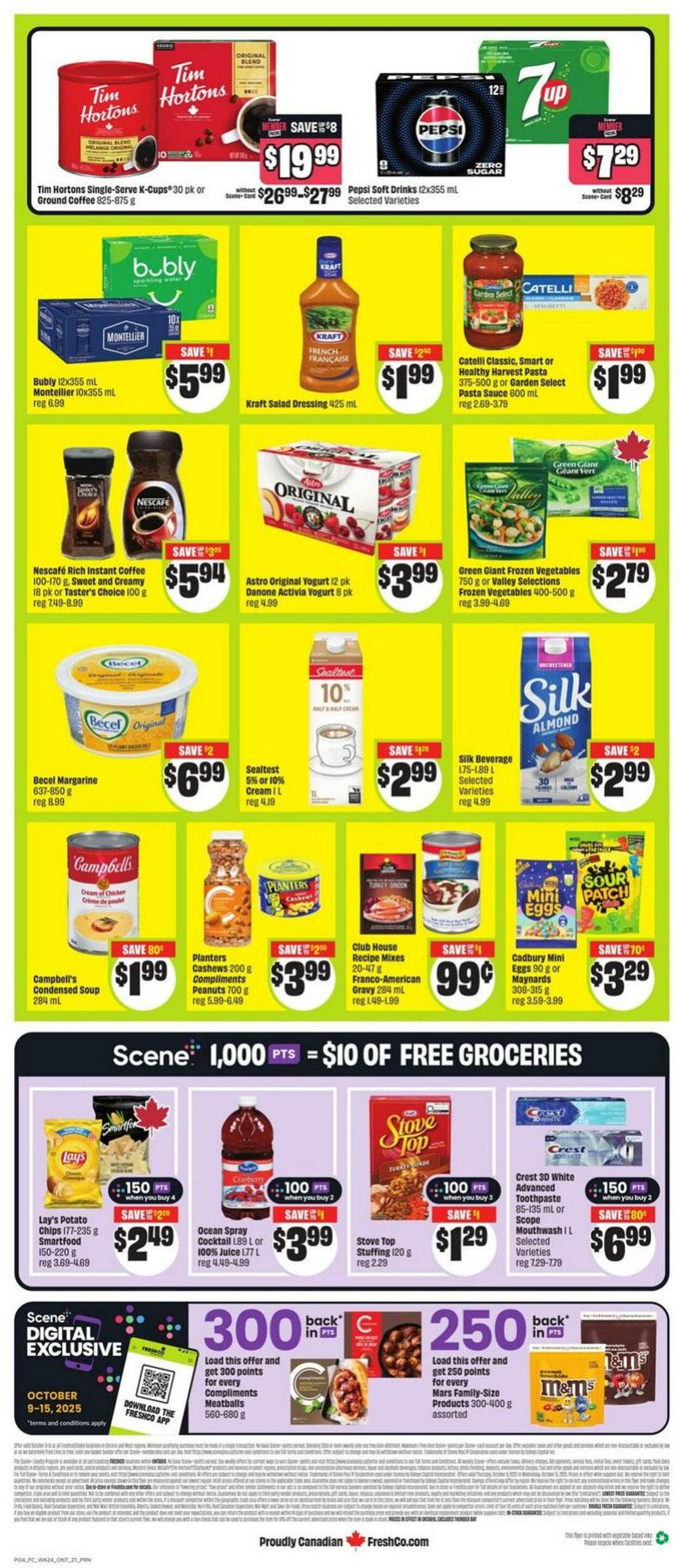 Flyer FreshCo 09.10.2025 - 15.10.2025