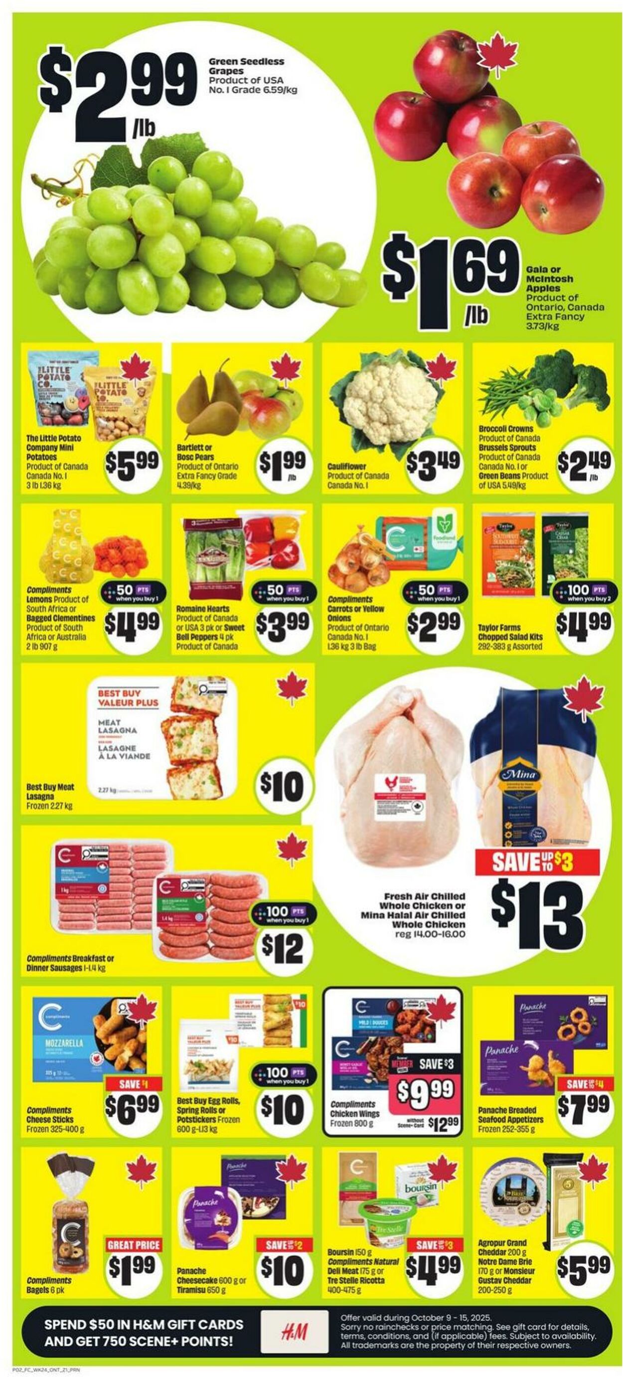 Flyer FreshCo 09.10.2025 - 15.10.2025