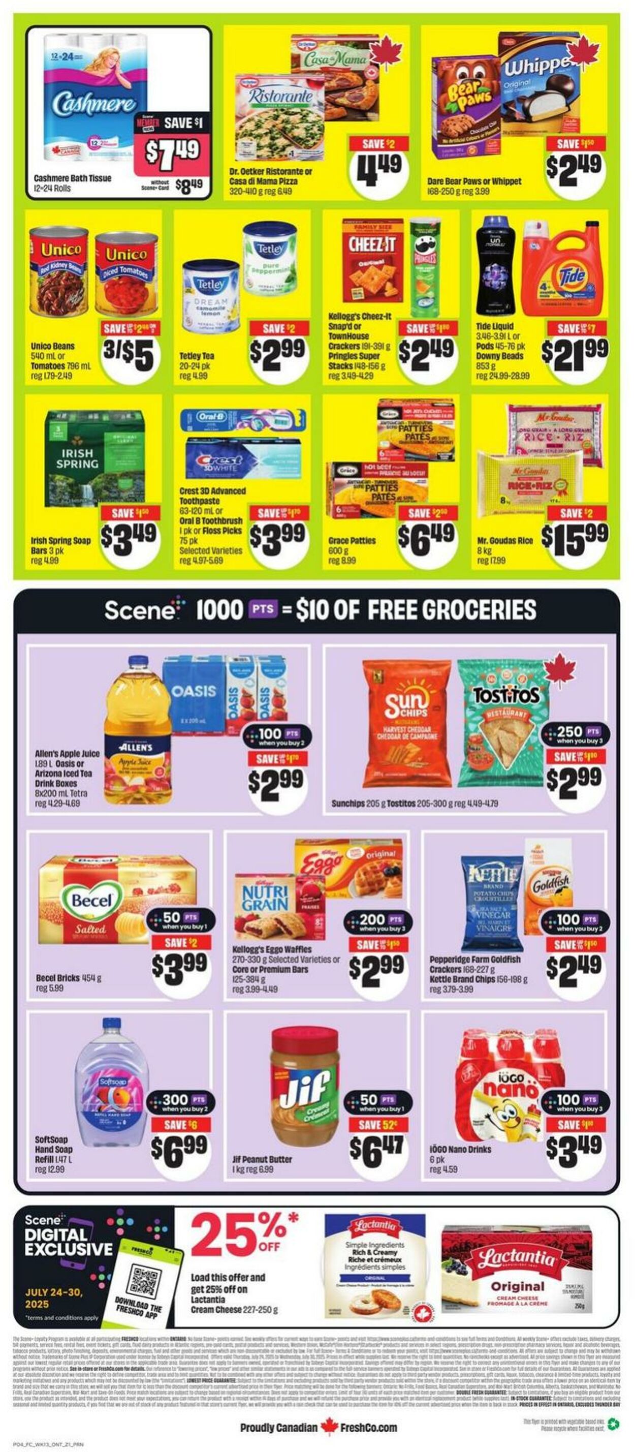 Flyer FreshCo 24.07.2025 - 30.07.2025