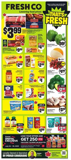Flyer FreshCo 24.07.2025 - 30.07.2025
