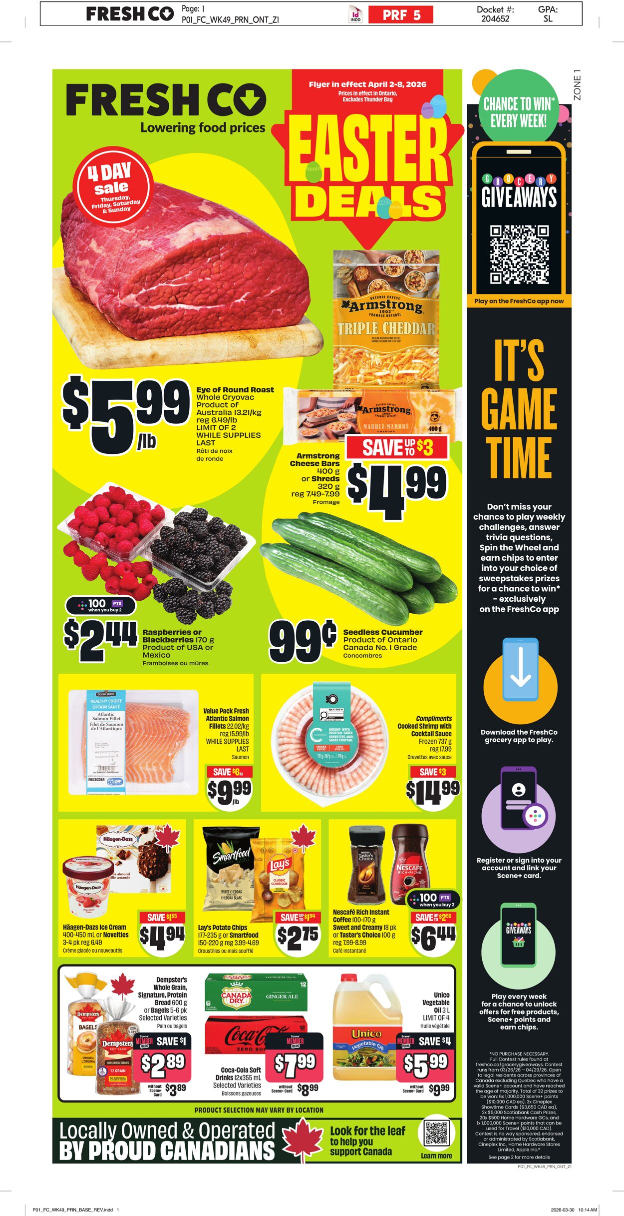 Flyer FreshCo 02.04.2026 - 08.04.2026