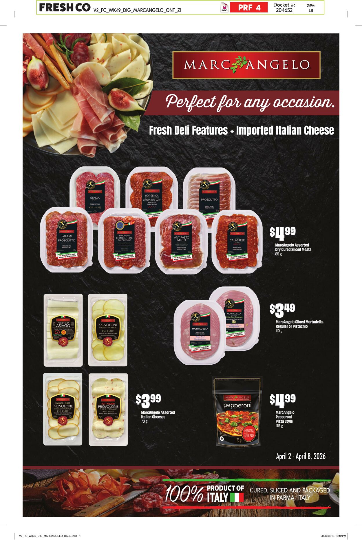 Flyer FreshCo 02.04.2026 - 08.04.2026