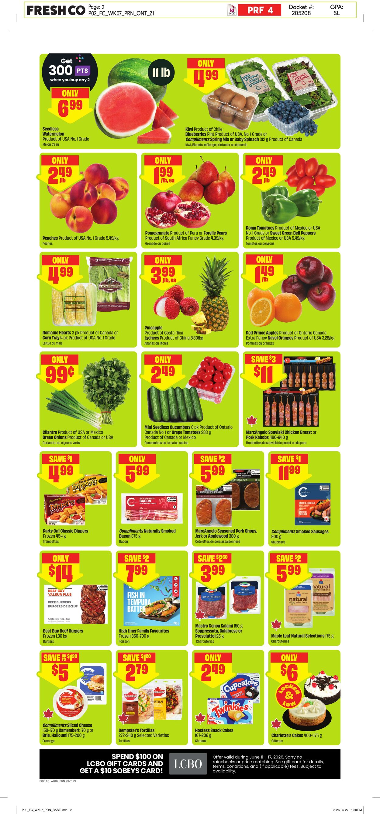 Flyer FreshCo 11.06.2026 - 17.06.2026