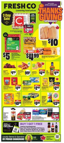 Flyer FreshCo 02.10.2025 - 08.10.2025