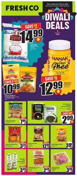 Flyer FreshCo 03.10.2024 - 06.11.2024