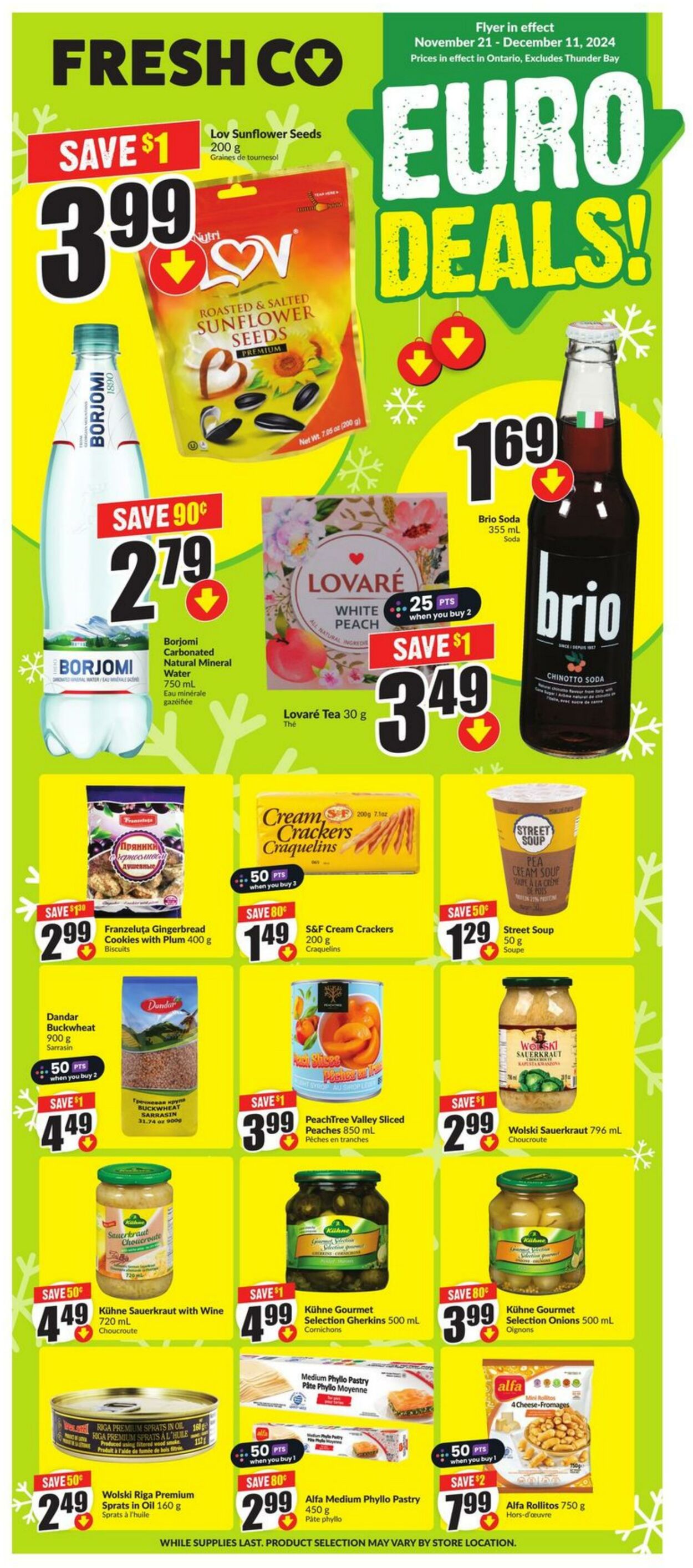 Flyer FreshCo - Flyer 21 Nov 2024 - 11 Dec 2024