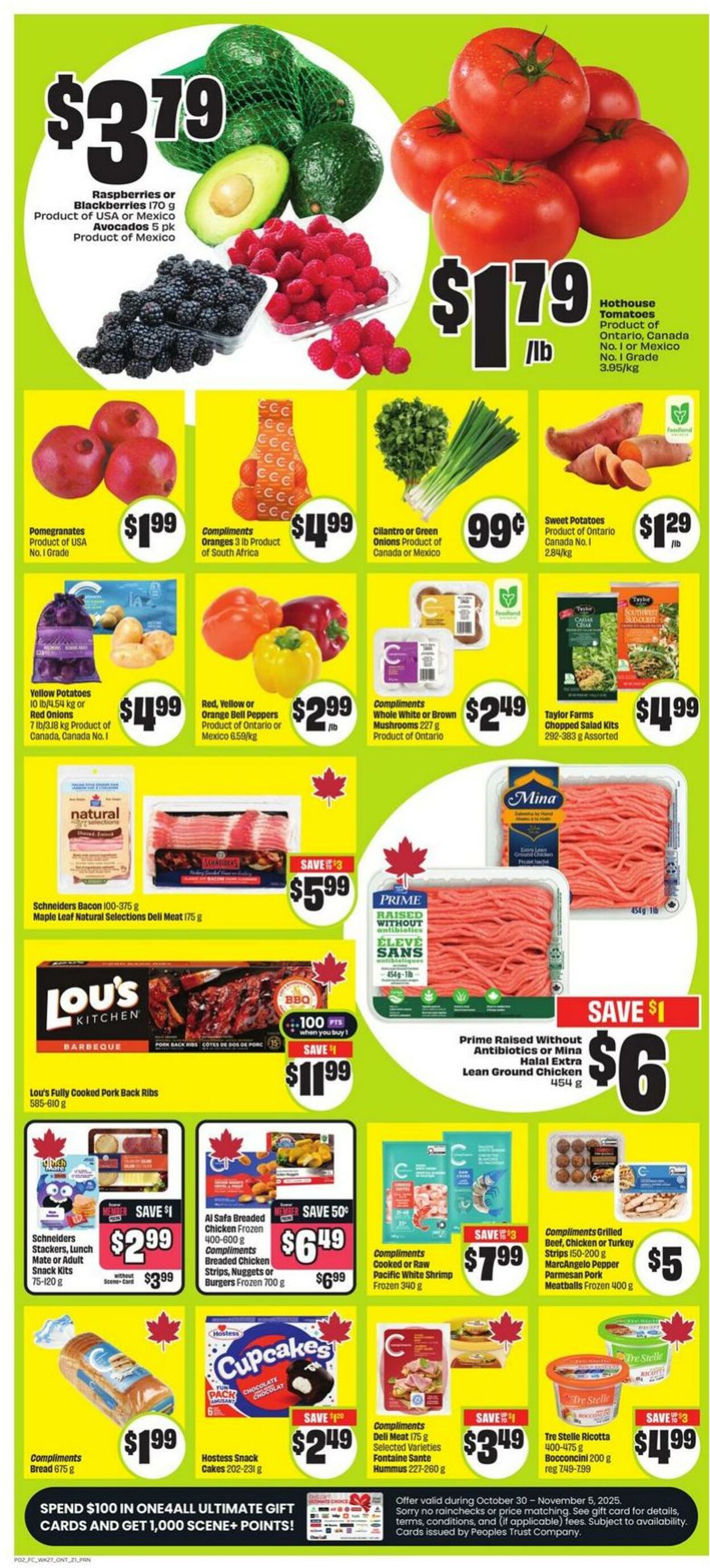 Flyer FreshCo 30.10.2025 - 05.11.2025
