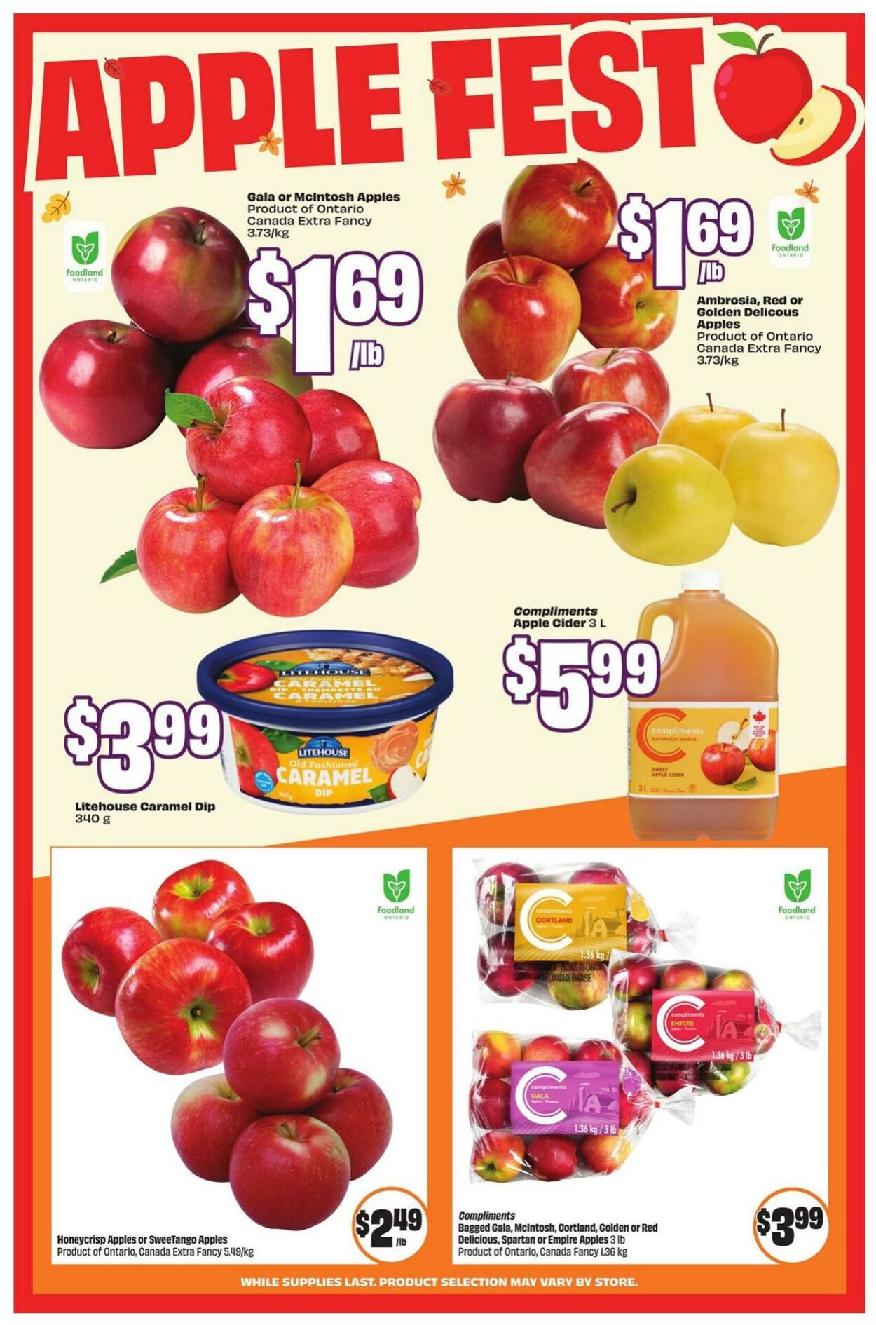 Flyer FreshCo 30.10.2025 - 05.11.2025