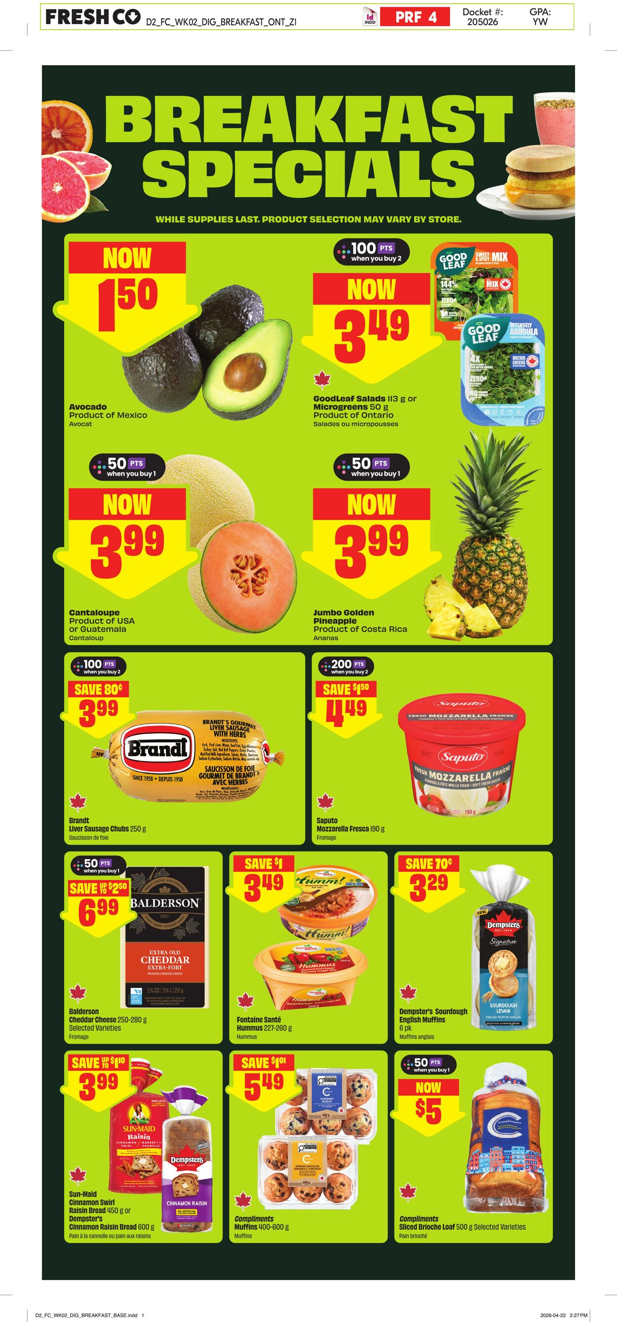 Flyer FreshCo 07.05.2026 - 13.05.2026