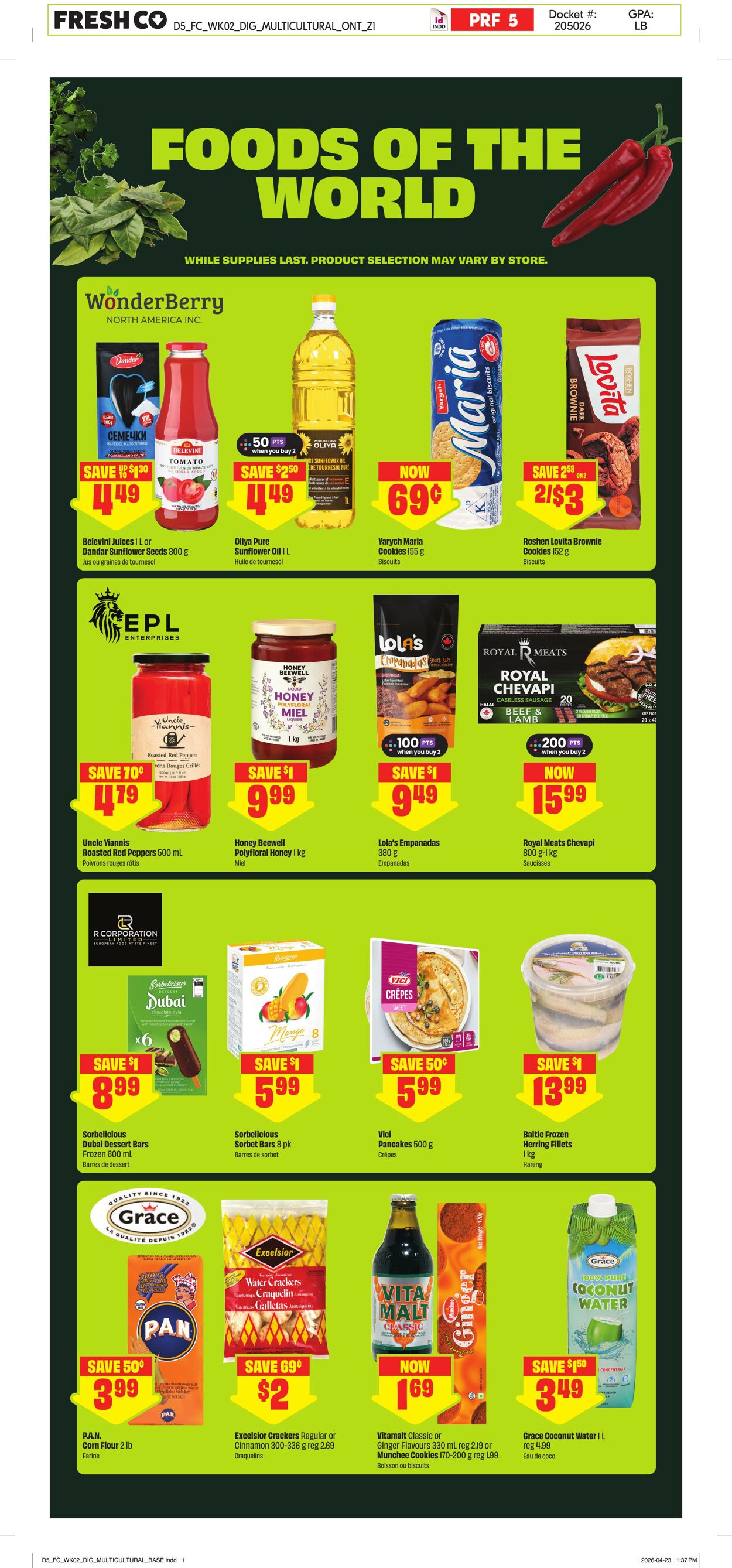 Flyer FreshCo 07.05.2026 - 13.05.2026