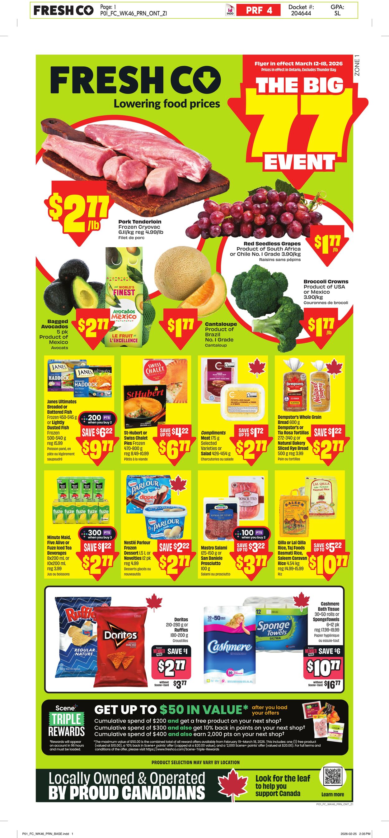 Flyer FreshCo 12.03.2026 - 18.03.2026
