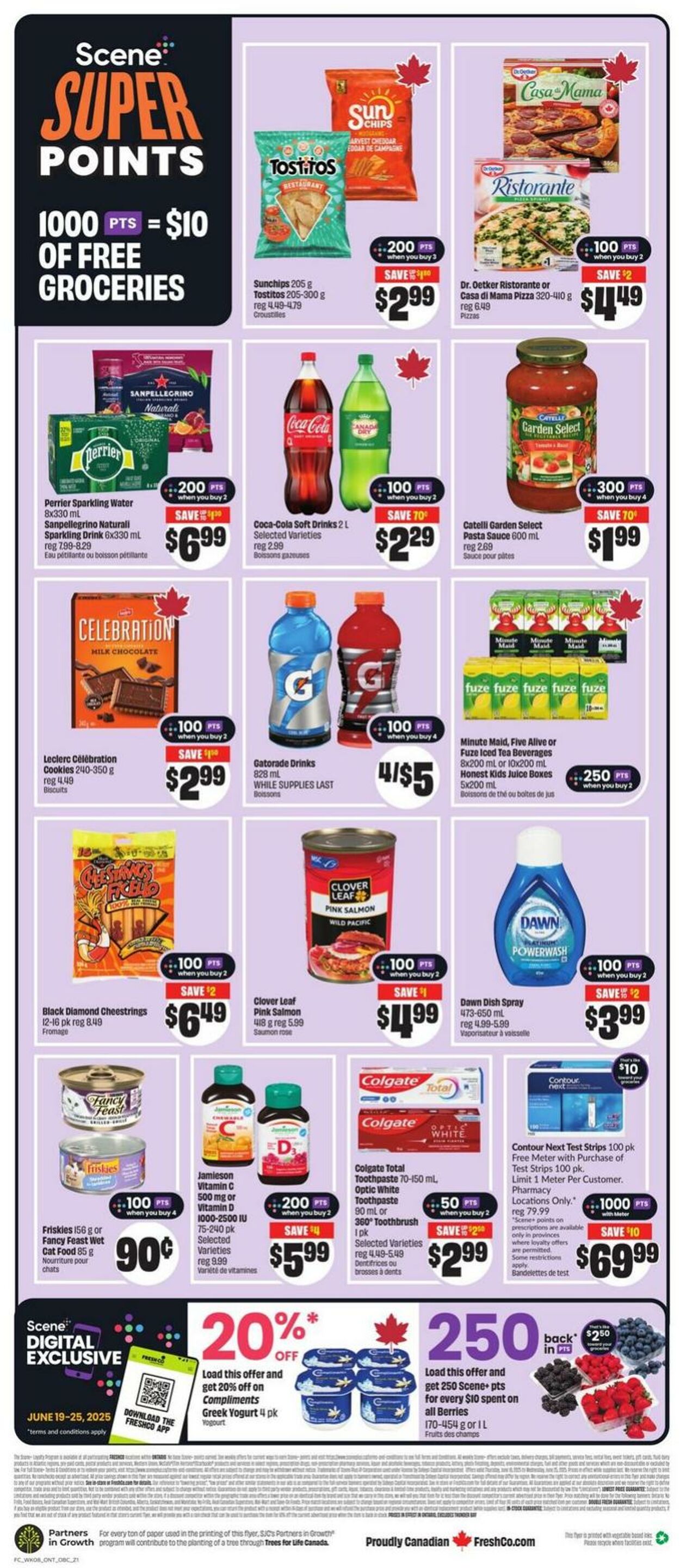 Flyer FreshCo 19.06.2025 - 25.06.2025