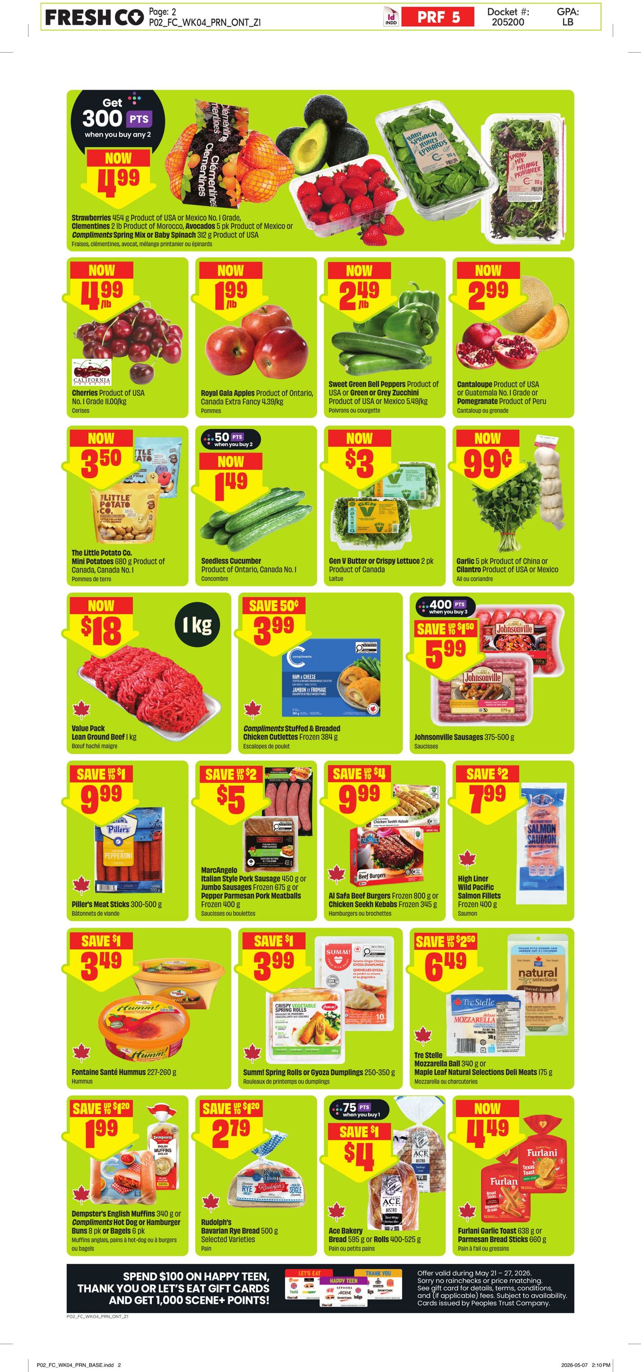 Flyer FreshCo 21.05.2026 - 27.05.2026