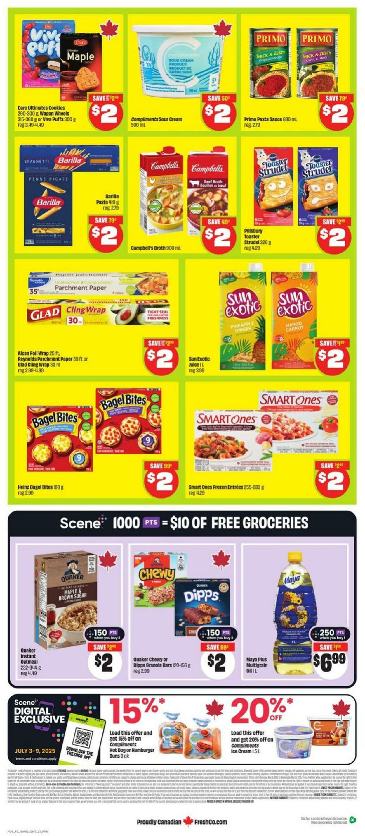 Flyer FreshCo 03.07.2025 - 09.07.2025