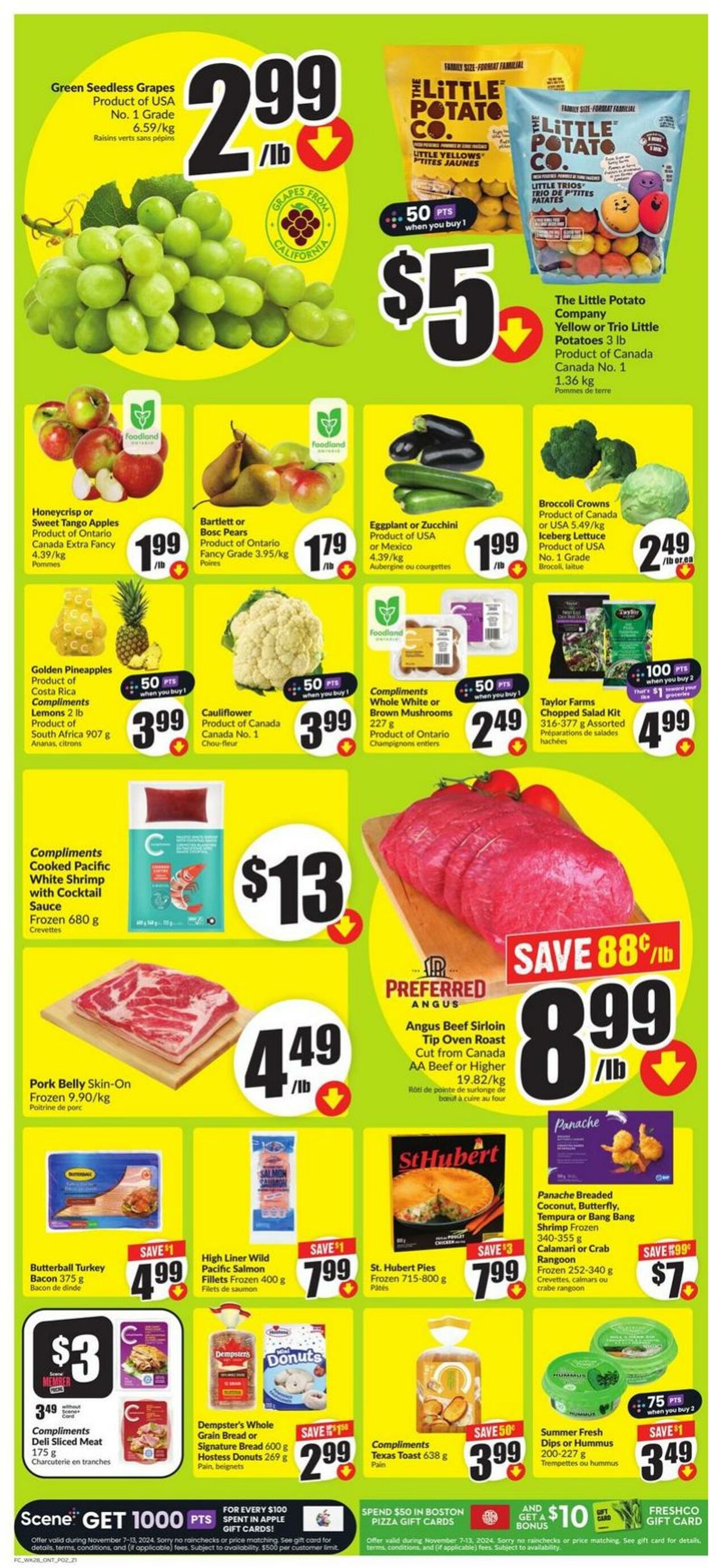 Flyer FreshCo 07.11.2024 - 13.11.2024