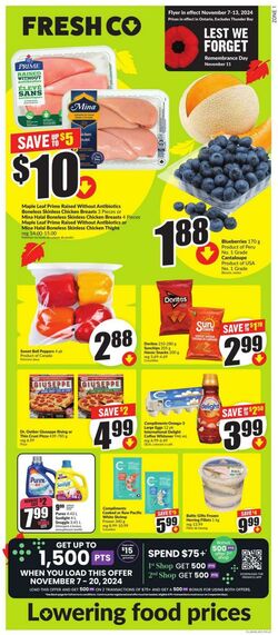 Flyer FreshCo 24.10.2024 - 30.10.2024