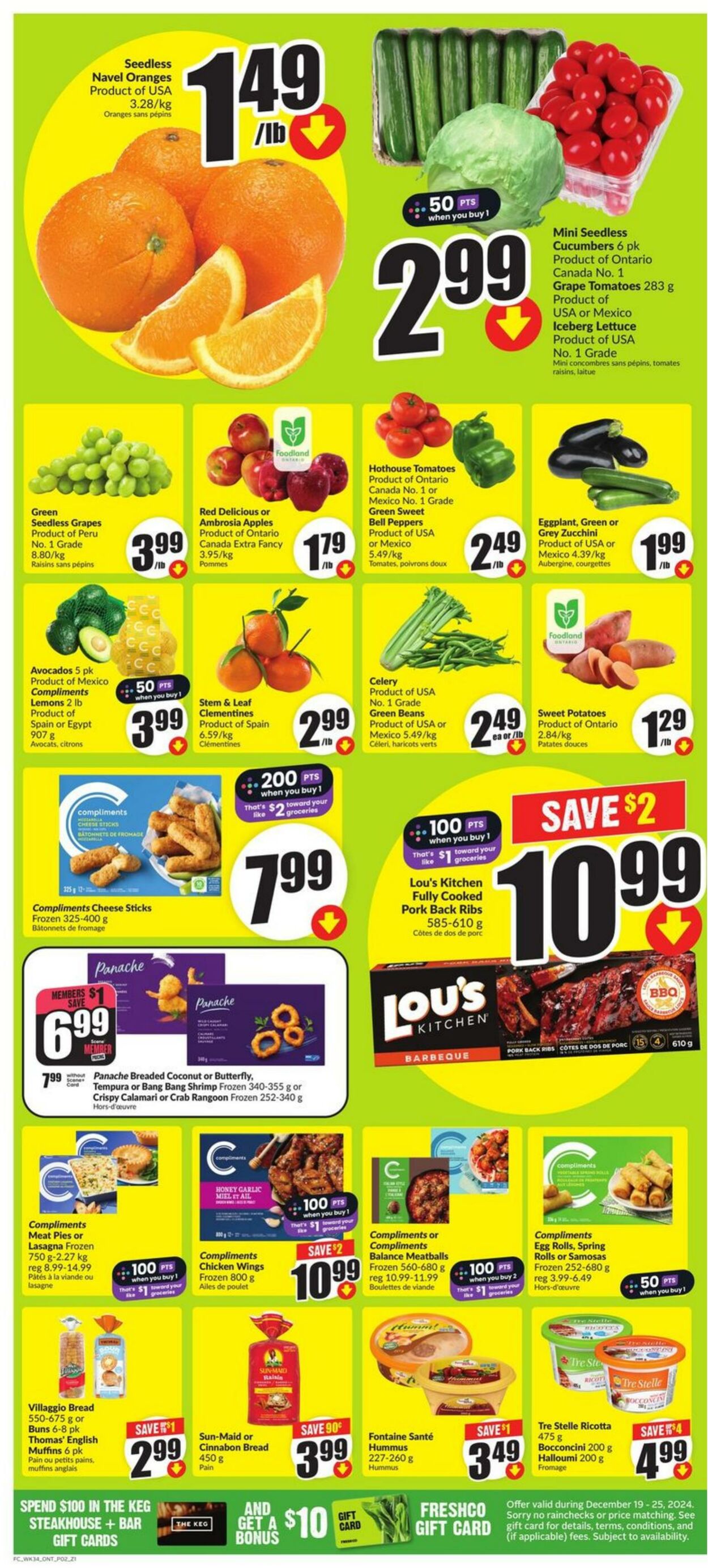 Flyer FreshCo 19.12.2024 - 25.12.2024