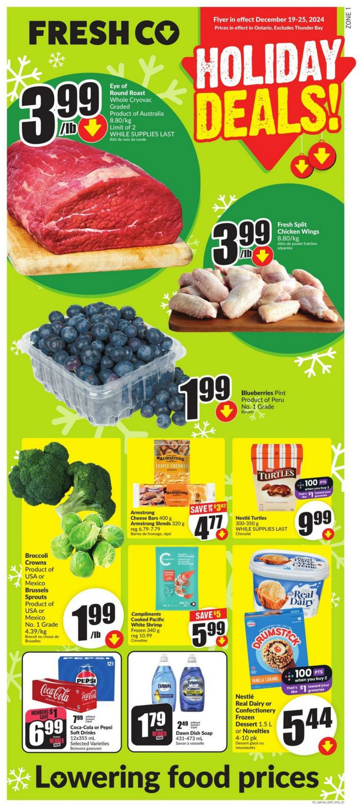 Flyer FreshCo 19.12.2024 - 25.12.2024