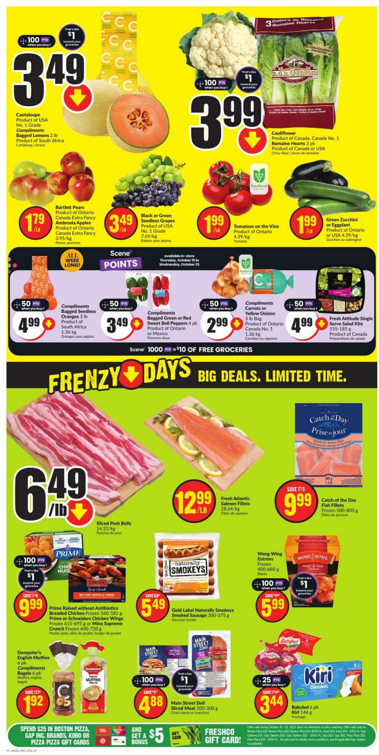 Flyer FreshCo 19.10.2023 - 25.10.2023