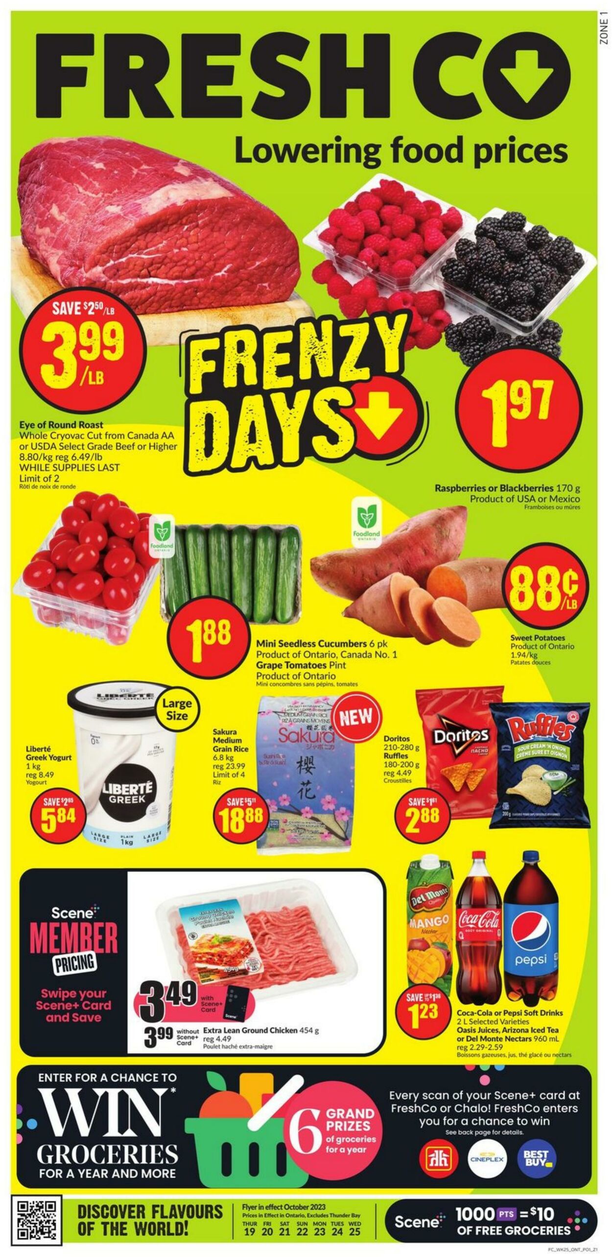 Flyer FreshCo 19.10.2023 - 25.10.2023