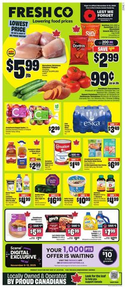 Flyer FreshCo 06.11.2025 - 12.11.2025