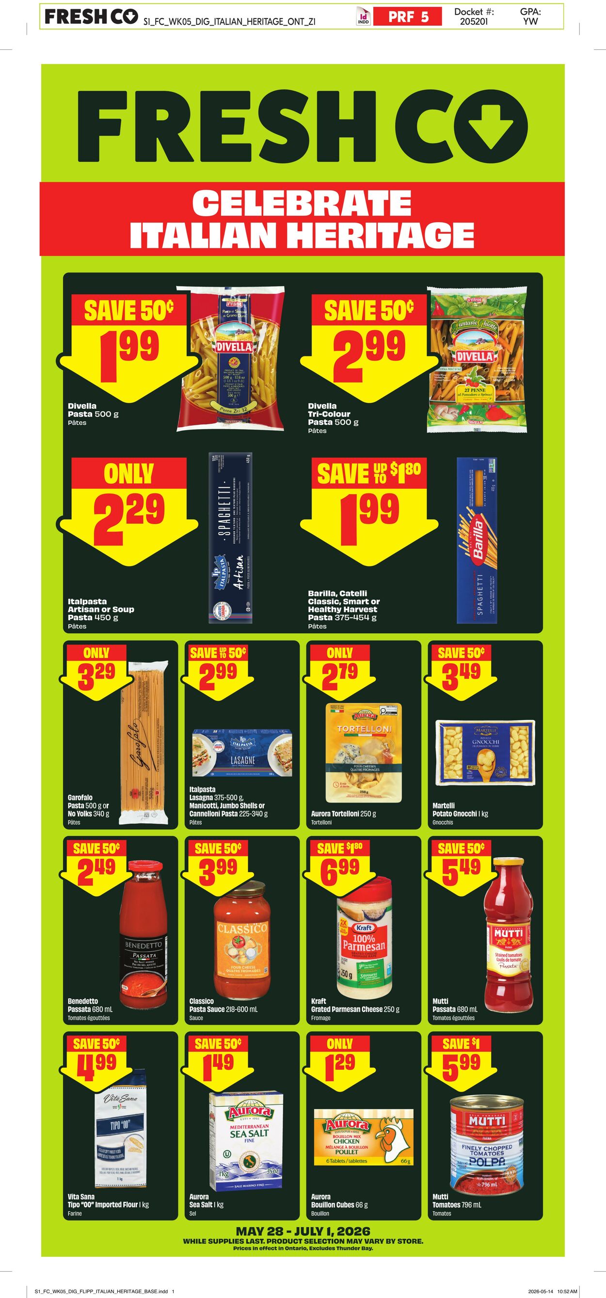 Flyer FreshCo 28.05.2026 - 01.07.2026
