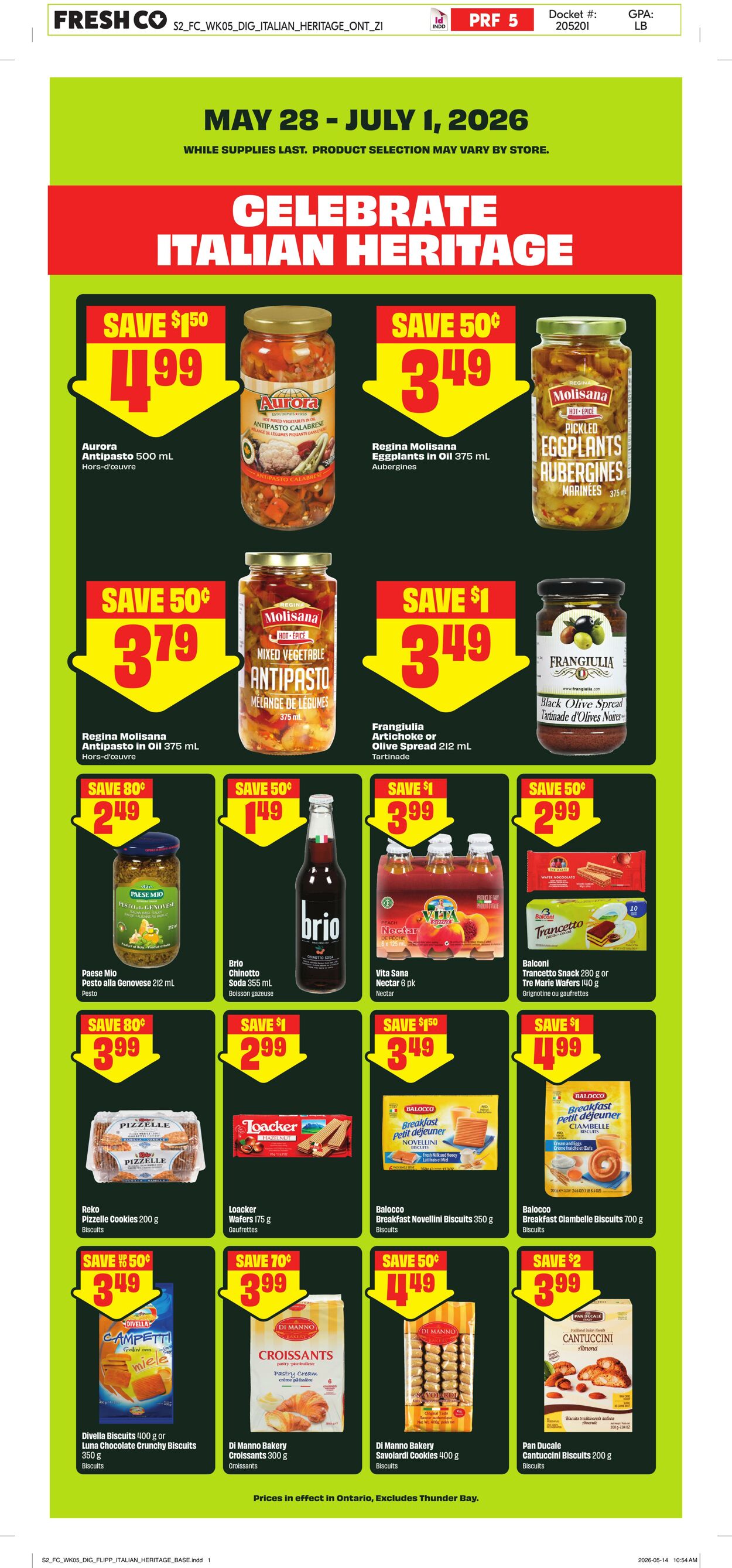 Flyer FreshCo 28.05.2026 - 01.07.2026