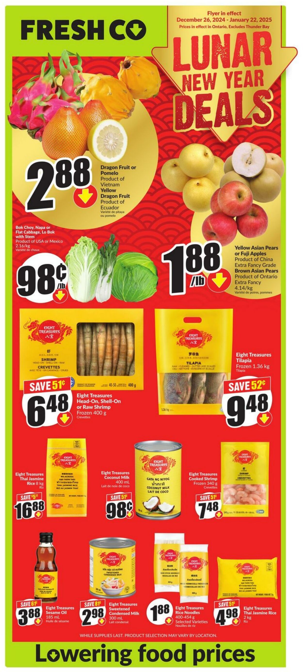 Flyer FreshCo 26.12.2024 - 22.01.2025