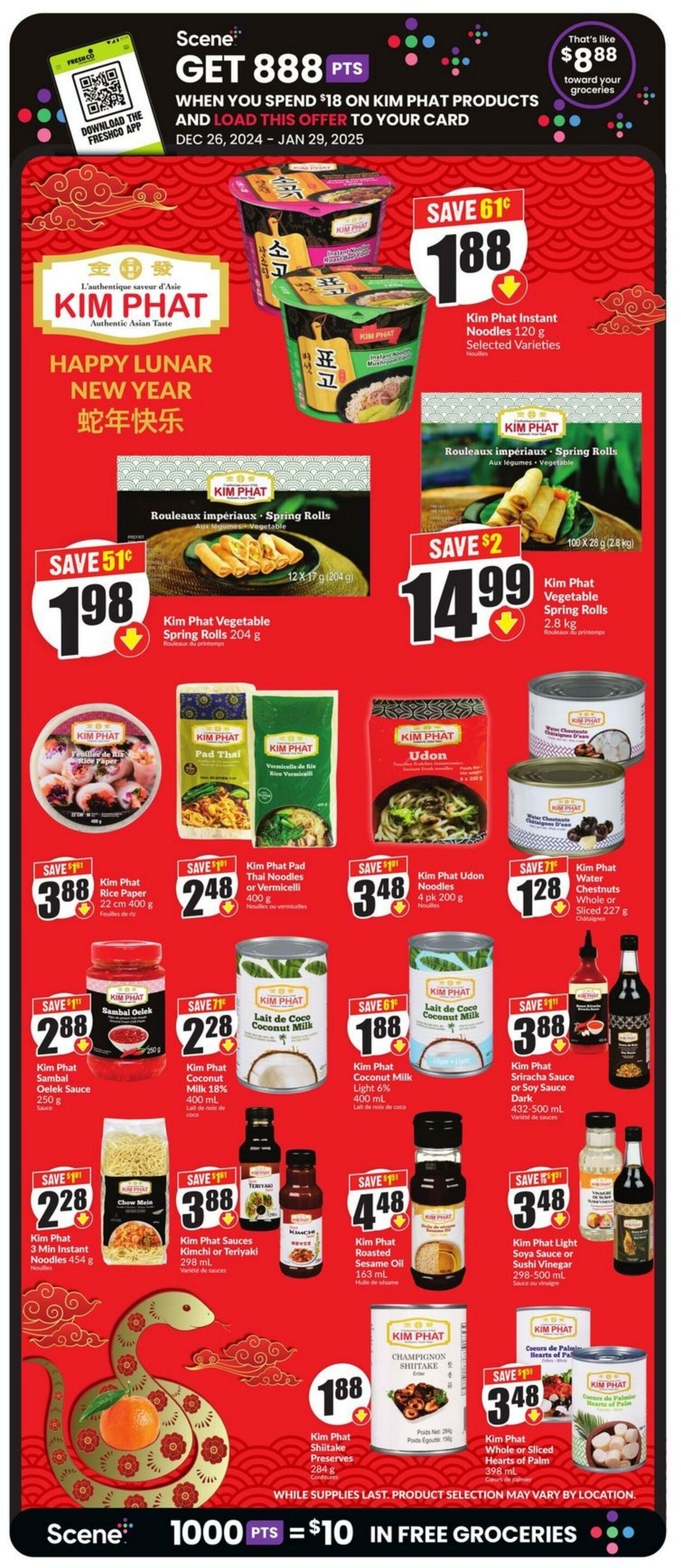 Flyer FreshCo 26.12.2024 - 22.01.2025