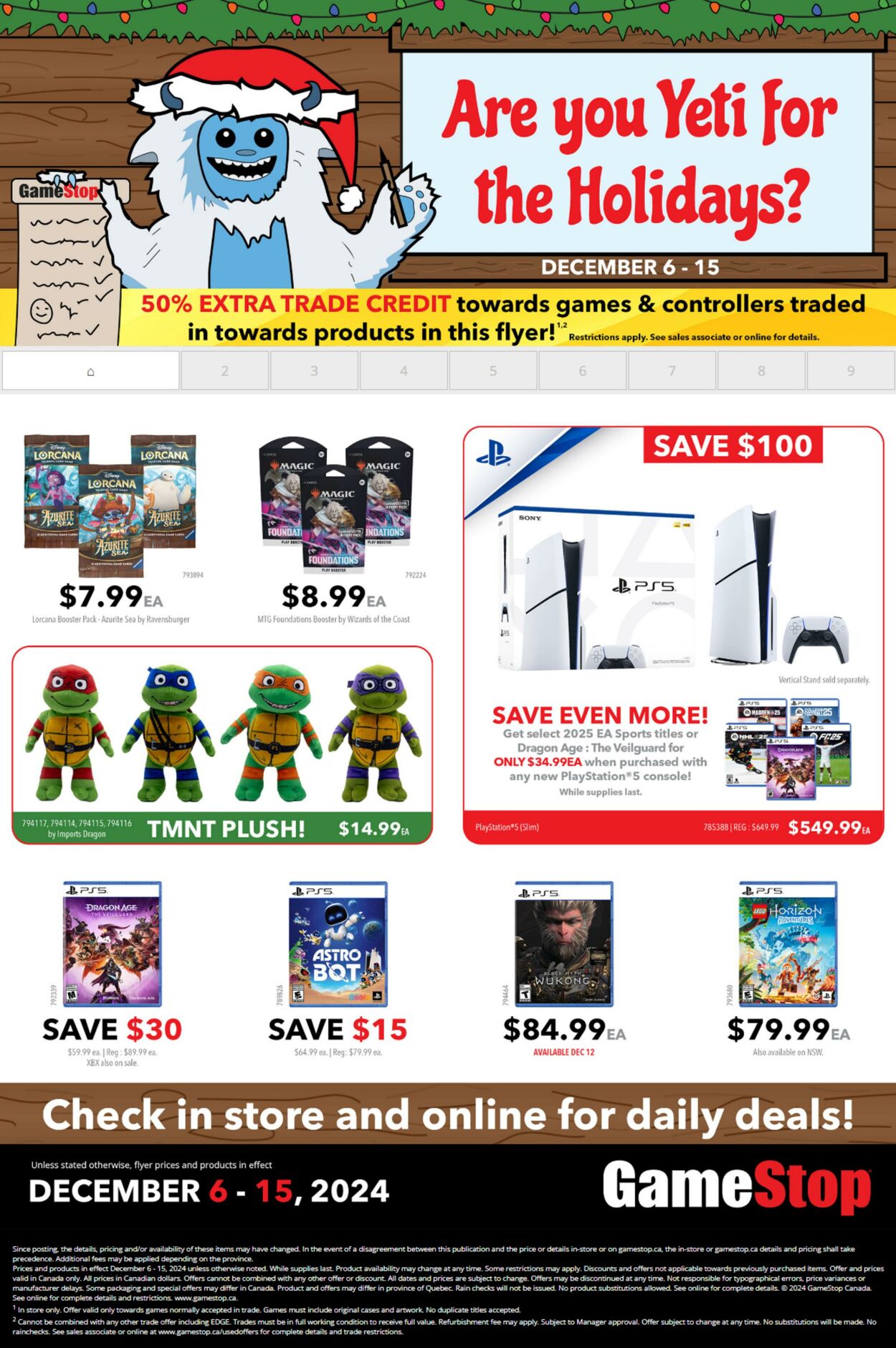 Flyer Game Stop 06.12.2024 - 15.12.2024