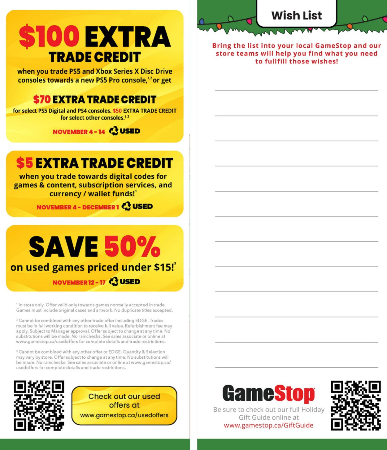 Flyer Game Stop 07.11.2024 - 30.11.2024