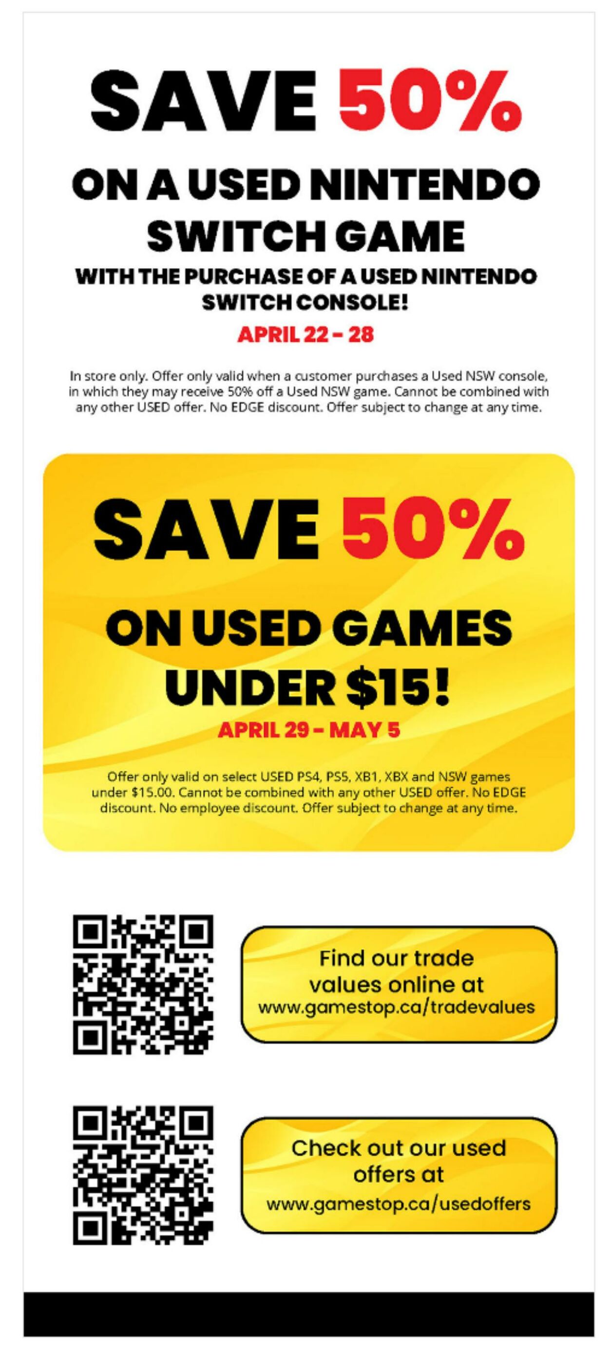 Flyer Game Stop 08.04.2024 - 05.05.2024