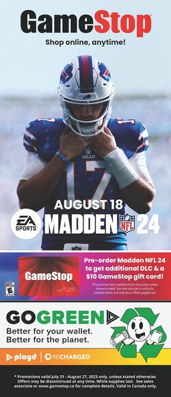 Flyer Game Stop 31.07.2023 - 27.08.2023