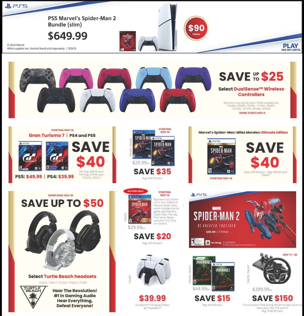 Flyer Game Stop 17.11.2023 - 27.11.2023