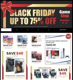 Flyer Game Stop 27.11.2023 - 31.12.2023