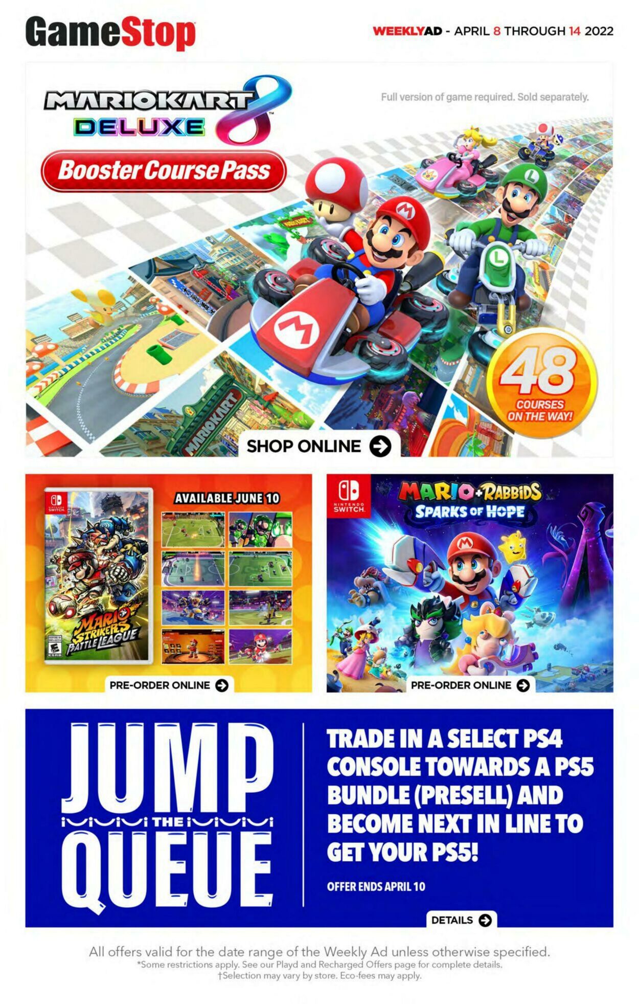 Flyer Game Stop 08.04.2022 - 14.04.2022