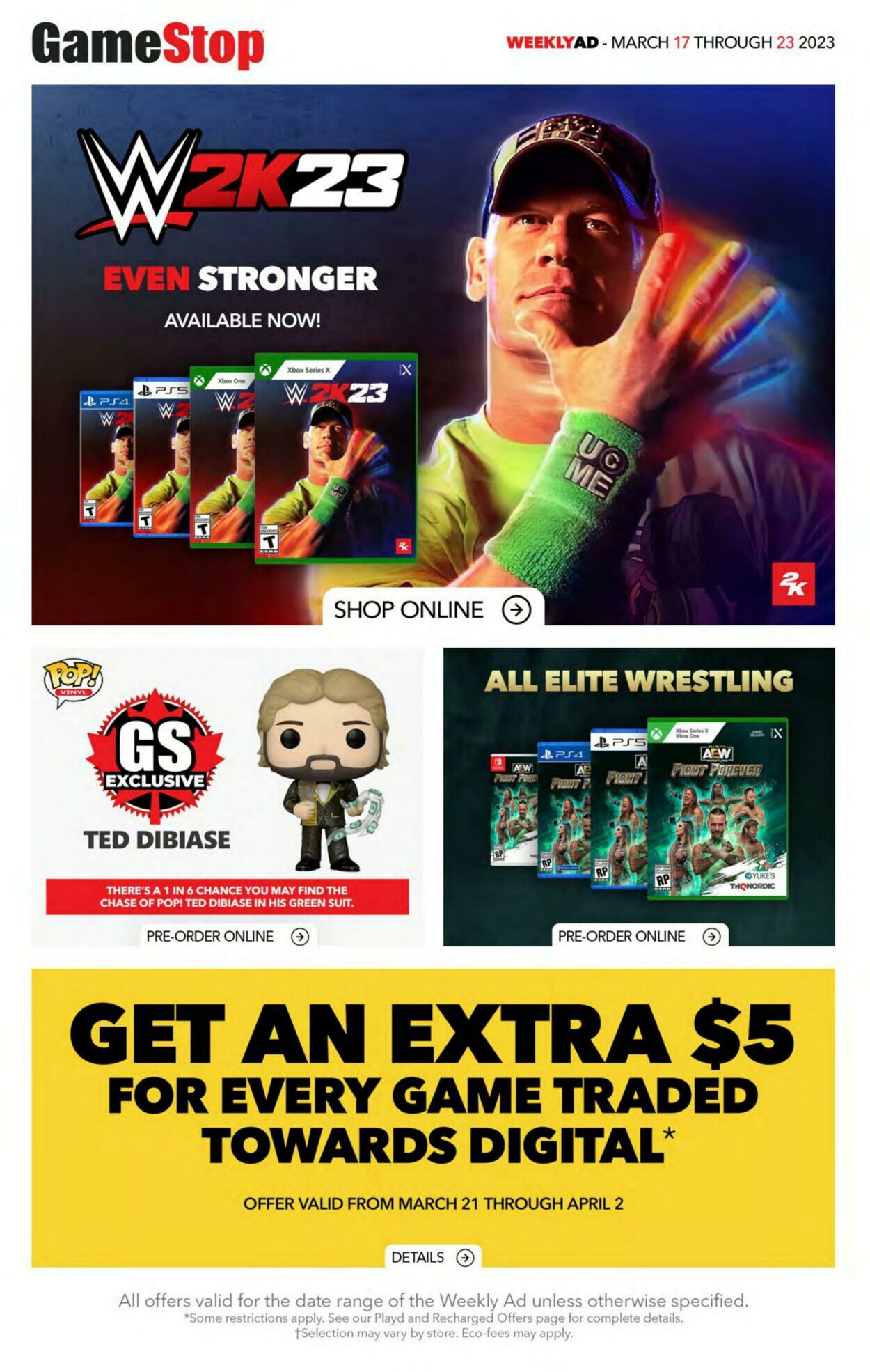 Flyer Game Stop 17.03.2023 - 23.03.2023