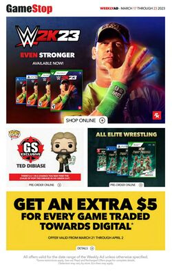 Flyer Game Stop 10.03.2023 - 19.03.2023