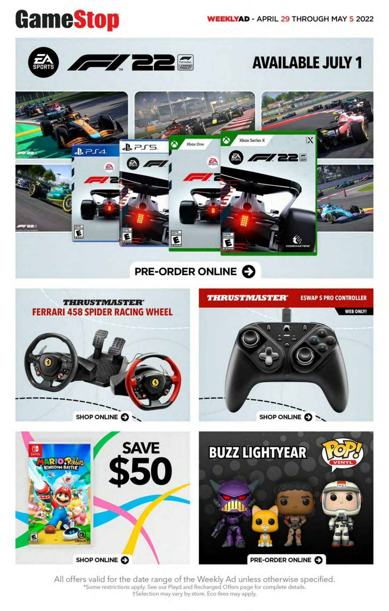 Flyer Game Stop 29.04.2022 - 05.05.2022