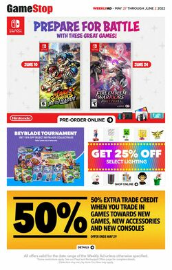 Flyer Game Stop 27.05.2022-02.06.2022