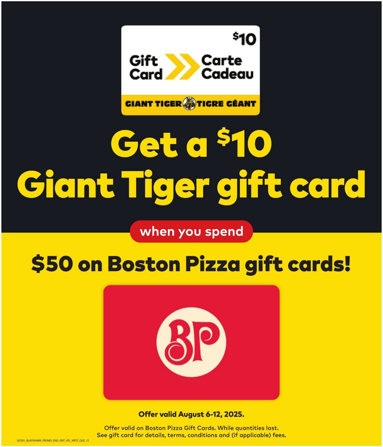 Flyer Giant Tiger 06.08.2025 - 12.08.2025