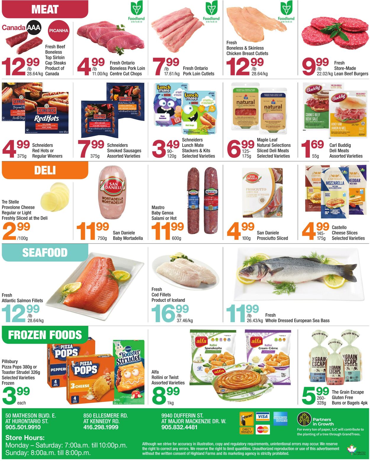 Flyer Highland Farms 28.08.2025 - 10.09.2025