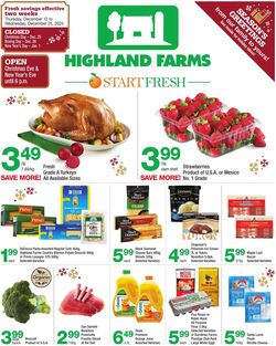 Flyer Highland Farms 03.10.2024 - 16.10.2024