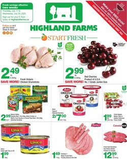 Flyer Highland Farms 17.07.2025 - 30.07.2025