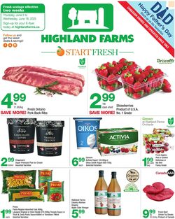 Flyer Highland Farms 05.06.2025 - 18.06.2025