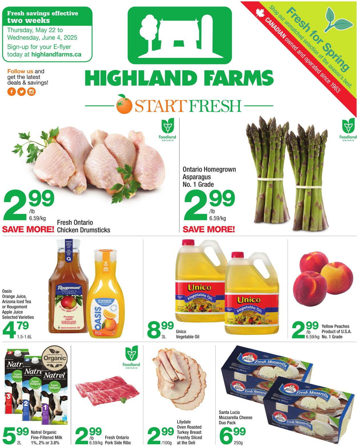 Flyer Highland Farms 22.05.2025 - 04.06.2025
